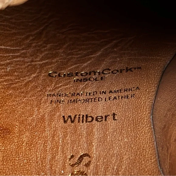 Allen Edmonds Wilbert Leather Mens 9.5 D Oxford Moc Shoes Like New - Picture 9 of 11